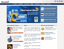 Tablet Screenshot of mcfunsoft.com